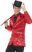Smiffys Luxe Rood Discojasje met Lovertjes Heren - XL