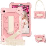 NONE Armor Swivel 360 Roze Schouderriem Schokbestendige Case Case iPad 9 8 7 Gen