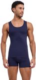 FALKE Daily Seamless naadloos modal top van onderlaag heren grijs - maat L