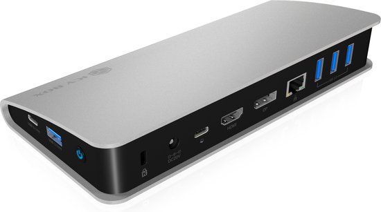 ICY BOX IB-DK2408-C USB-C Docking Station with Power Delivery