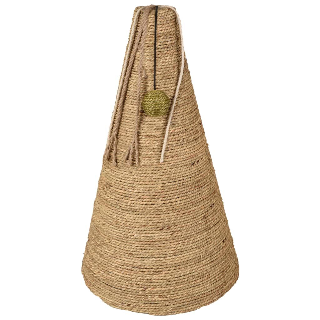 FLAMINGO Kattenkrabkegel Zeegras - Beige - 30 x 30 x 50 cm