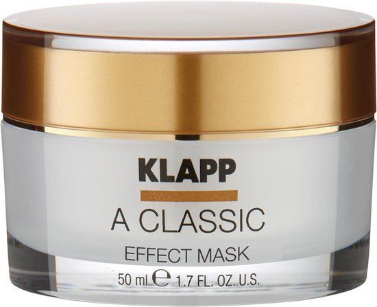 Klapp A Classic Effect Mask 50ml - Unisex - Anti-Wrinkle - Hydrating