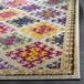 Safavieh Bohemian Indoor Hand Tufted Abstract Collection, ABT340, in Ivory / Multi, 122 x 122 cm