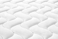 Vente-unique Ensemble 120 x 200 cm sommier avec rangement, naturel clair + matelas à ressorts ensachés de 20 cm d'épaisseur - AMBRACIE de YSMÉE