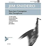 Easy Schott Music Easy Jazz Conception Alto Saxophone Paperback