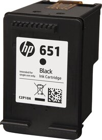 HP 651 - Inktcartridge / Zwart C2P10AE Originele Inktcartridge