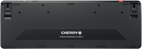 Cherry Stream desktop ultimate toetsenbord Inclusief muis Thuis/Werk USB + RF Wireless + Bluetooth QWERTZ Duits Zwart