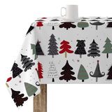 BELUM Kersttafelkleed | anti-vlek tafelkleed | rechthoekig hars | tafelkleed (gelamineerd) | tafelkleed | huishoudtafel (140 x 140 cm)