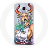 Maniacase Hoesje voor Samsung Galaxy J6 2018 Yamato One Piece Anime Manga Art