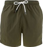 Superdry - Short de bain homme - Coupe droite - Uni - Vert olive foncé - L