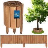 KOTARBAU® Bloembedrand, Rolborder, 110 x 20 cm, Bruin
