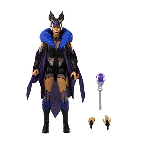 Masters of the Universe ?Masters of the Universe Masterverse Actiefiguur, Tovenares Evil-Lyn, Deluxe verzamelobject met magische scepter en verwisselbare handen, MOTU speelgoed, cadeau? HLB39