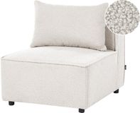 Beliani AXEBO Zitmodule Off-white Bouclé