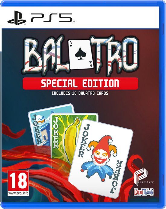 Balatro: Special Edition - PS5 - Includes 10 Balatro Cards