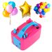 Rose 600W Pompe Électrique Double Ballon Gonfleur pour Décoration de Fête, Mariage, Anniversaire