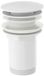 Ravak Afvoerplug - Niet-afsluitbare afvoerplug, mat wit X01799