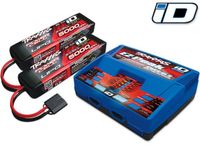 Traxxas Dual EZ Peak Plus Multifunctionele modelbouwlader 100 V, 230 V 8 A Incl. 2 Li-poly accu's
