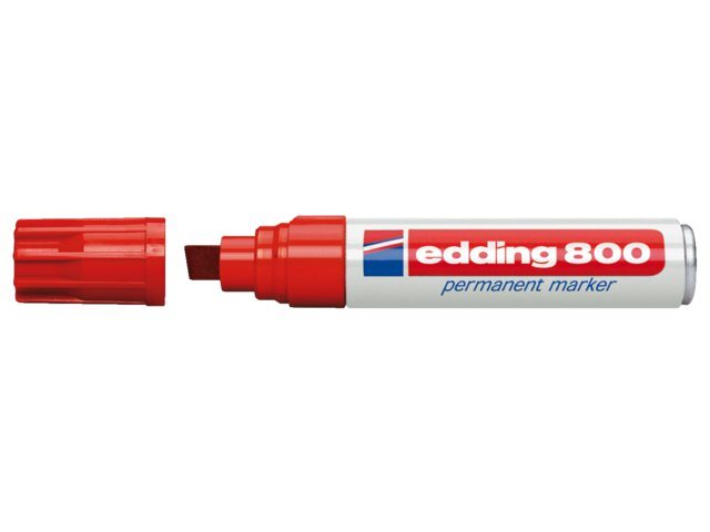 Edding e-800 perm marker rood 5st