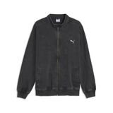 PUMA FUTURE.PUMA.ARCHIVE T7 Relaxed trainingsjack van verwassen keper Uniseks, Zwart, Maat XXL