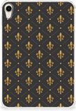 B2Ctelecom Apple iPad mini 6 (2021) Back Cover TPU Geometrisch patroon Bloemen Fleur-de-lis