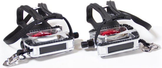 VirtuFit SPD Duo Pedalen - Chroom - Combi-pedalen