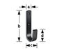 Algemeen Mauer Ophanghaak vz 8510 - 15x 83x30x38mm