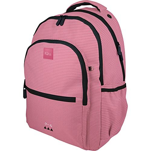 Grafoplás Schoolrugzak Violeta - 33x46x22,5cm - Roze - Aanpasbaar aan kinderwagen - 3 vakken