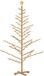 vidaXL Houten kerstboom KOTKA 180 cm Bamboe en massief grenenhout