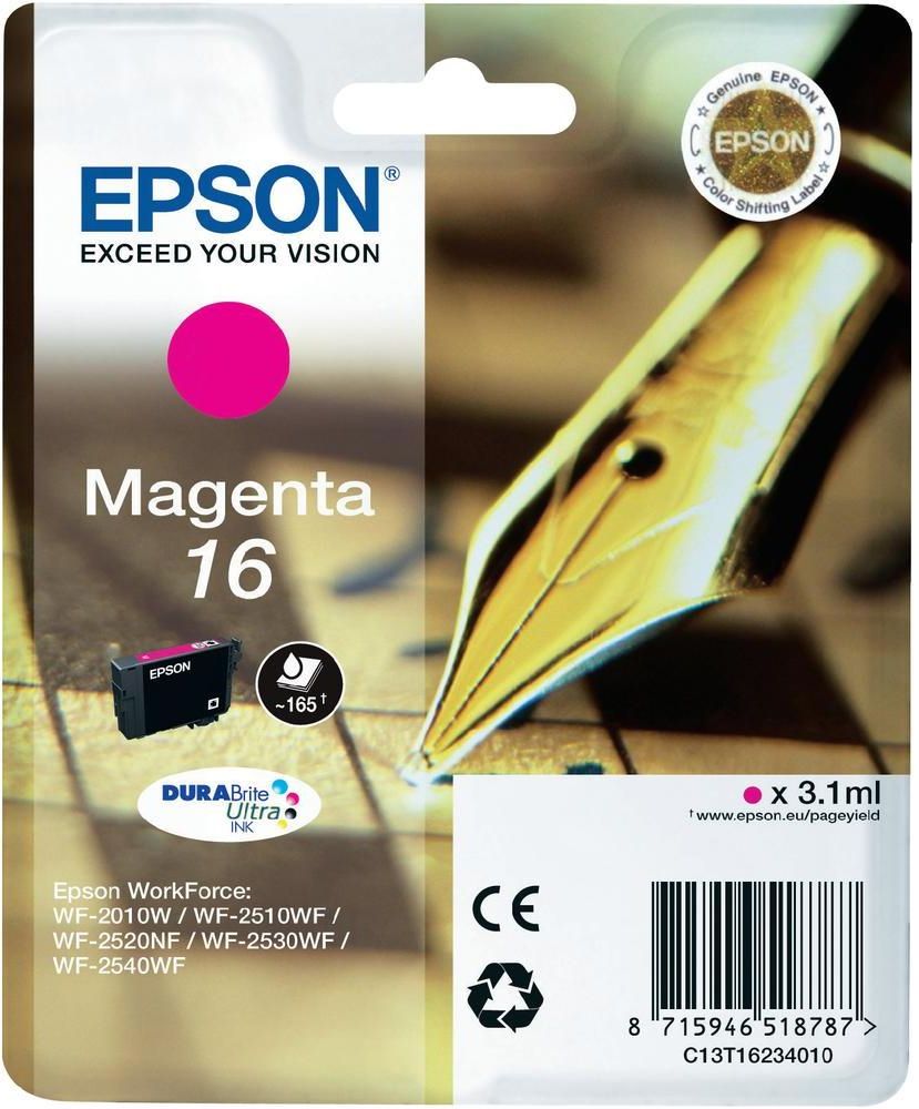Epson 16 DURABrite Ultra Magenta Ink Cartridge - Singlepack