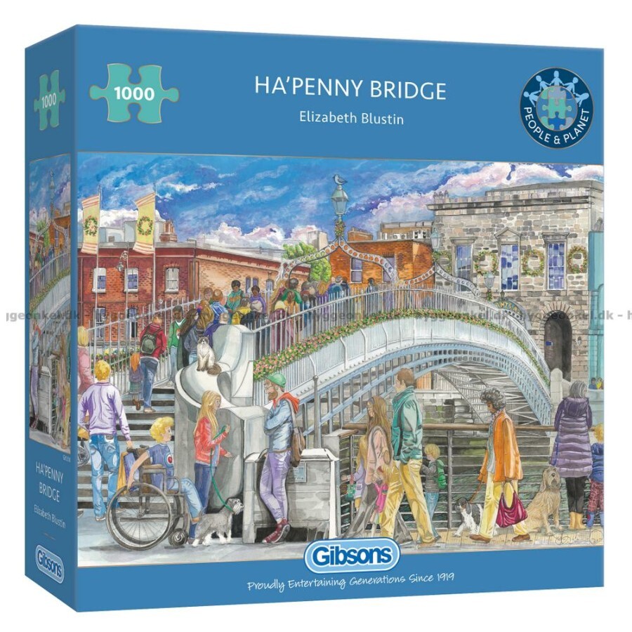 Gibsons Ha'penny Bridge Puzzel (1000 stukjes)