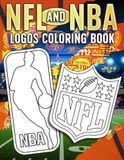 NFL and NBA Coloring Book: Sports Coloring Pages for Adults and Teens Featuring American Basketball, Football Team-Inspired Designs, and Creative Relaxation