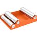 Orange Support Rouleau Moto Pour Nettoyage Pneus Et Rotation Roue