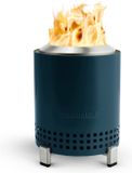 Solo Stove Mesa Vuurplaats voor op tafel met standaard | Rookarm minivuur voor in de stad en voorsteden, Werkt op pellets of hout, veilig, roestvrij staal, met reistas, 17,5 x 13 cm, 635 g, blauw