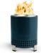 Solo Stove Mesa Vuurplaats voor op tafel met standaard | Rookarm minivuur voor in de stad en voorsteden, Werkt op pellets of hout, veilig, roestvrij staal, met reistas, 17,5 x 13 cm, 635 g, blauw