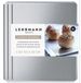 Set de 3 plaques de cuisson en aluminium, anodisé, dimensions 60x40 cm, adapté pour pain et pizza