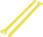 TRU COMPONENTS Klittenband kabelbinder 240 mm x 16 mm Geel 20 stuk(s)