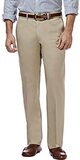 Haggar Men's Premium No Iron Straight Fit Pant - Khaki