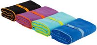 Nils Aqua NAR12 - Sporthanddoek - Microvezel - Sneldrogend - Zwart - 180x100 cm