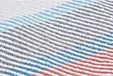 DKD Home Decor Deken Strepen Polyester Katoen (150 x 200 x 1 cm) (2 Stuks)