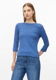 s.Oliver T-shirt koningsblauw katoen ronde hals korte mouw 38