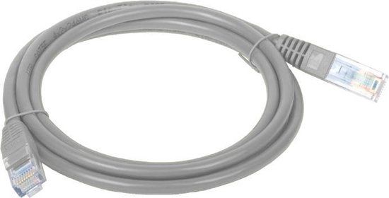 Alantec KKU5SZA2 Netwerkkabel Grijs 2 m Cat5e U/UTP