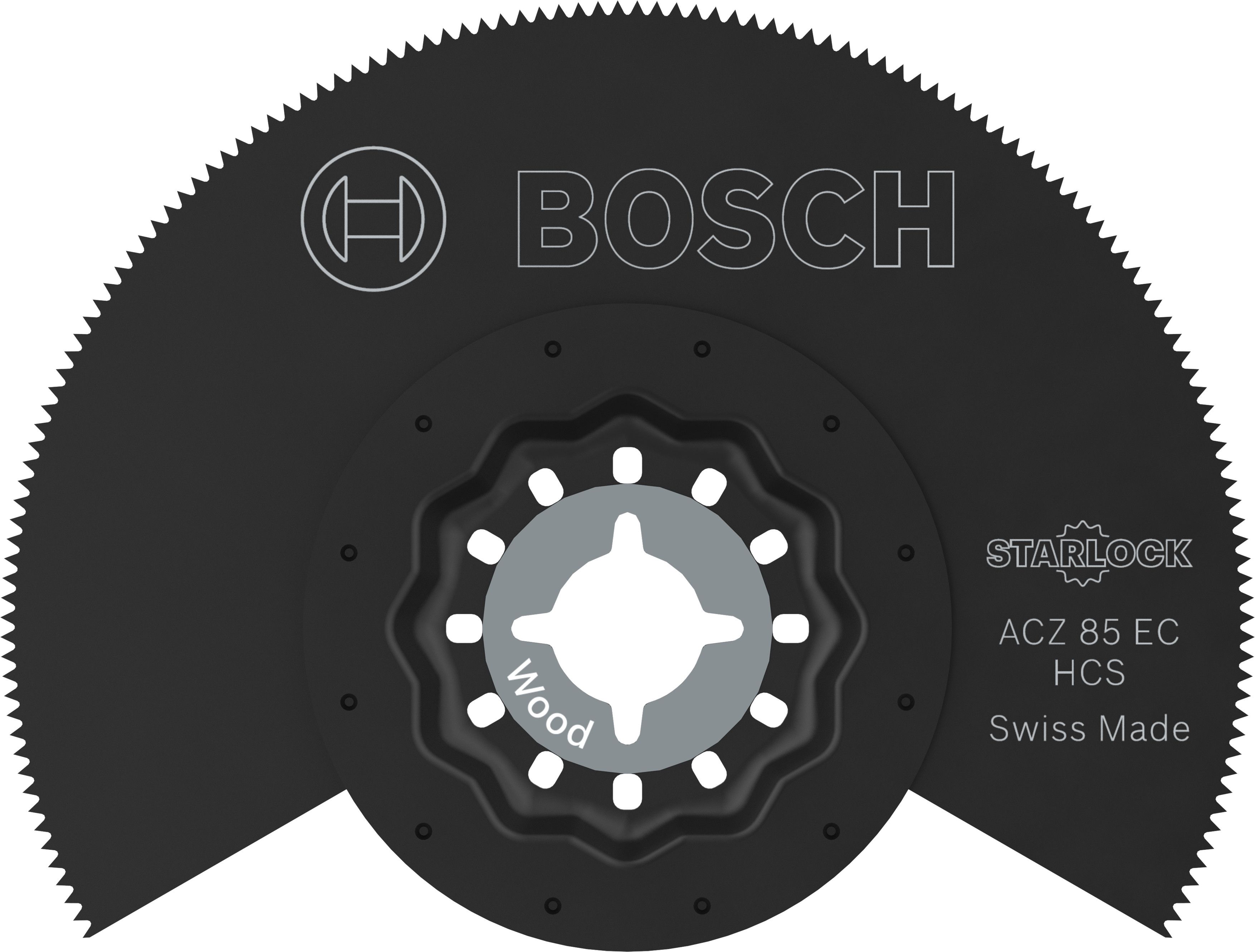 Bosch 1x ACZ 85 EC segmentzaagblad (voor Zachthout, Ø 85 mm, Professional Accessoires Multitool)