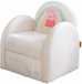 roba Peppa Pig Kinderfauteuil - Fleece, Multiplex, Polyester - Blauw, Roze, Wit, Geel - Meisjes