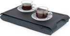 Bosign Mini Laptray/Schoottafel/Schootkussen Plateau antidérapant - Gris/Noir - 43 x 23 x 6 cm