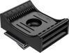 Hebotec KBS 10-60 C16 20 Bevestigingssokkel Profielrail 3011-026C Bundel-Ø (bereik) 10 tot 60 mm Zwart 1 stuk(s)