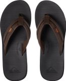 Quiksilver Carver Squish Heren Teenslipper Bruin Maat 46