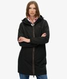 Superdry Lange Tri Windbreaker Jas Dames Zwart