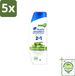 Head & Shoulders 5 x 2-en-1 Shampoo Anti-Pelliculaire Sensible - 300 ml