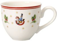 Villeroy & Boch Toy's Delight Espressokop Kerst - 0.10 liter - Rood/wit