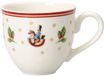 Villeroy & Boch Toy's Delight Espressokop Kerst - 0.10 liter - Rood/wit